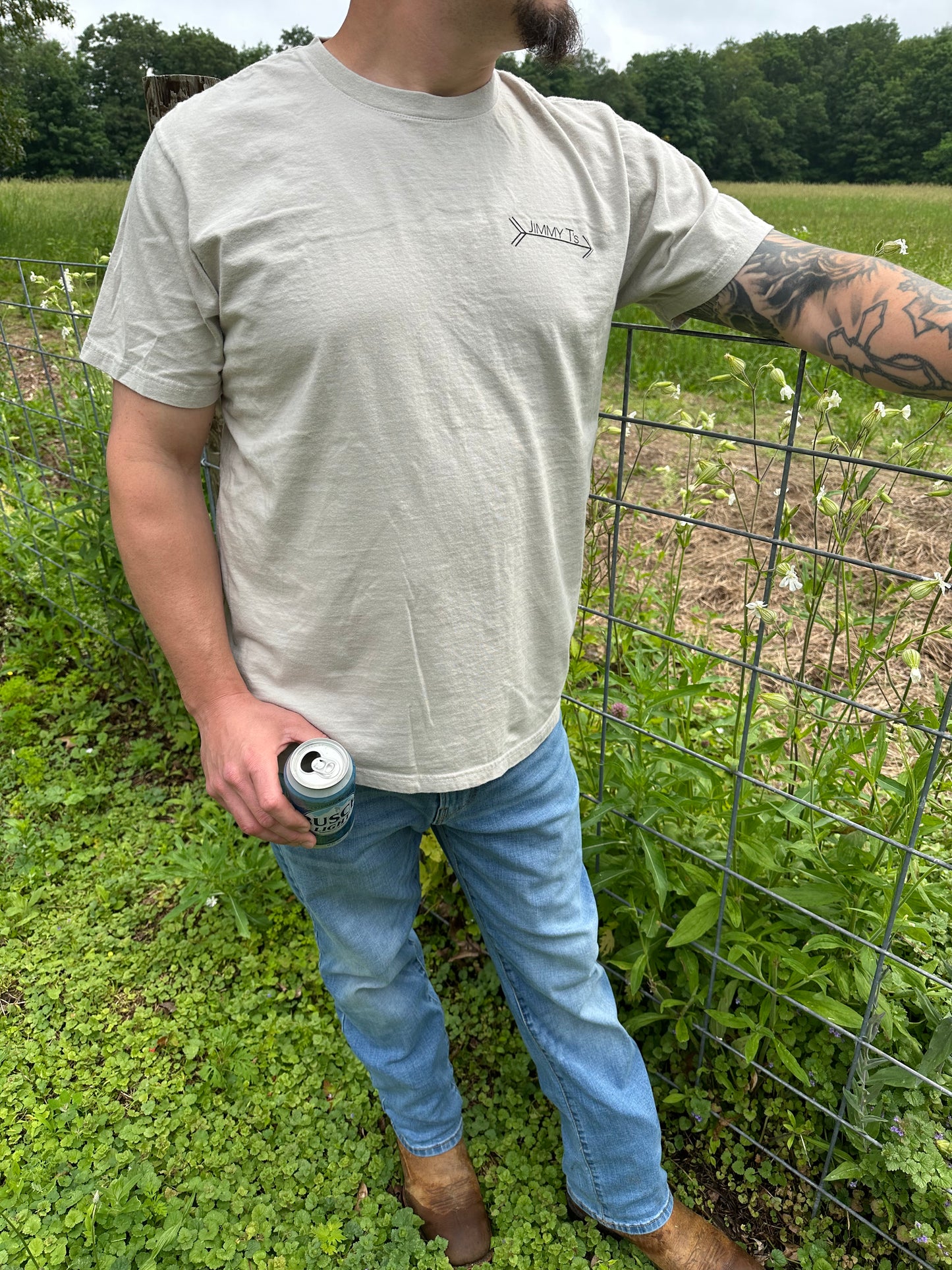 The Men’s All American T Shirt in Tin Cup
