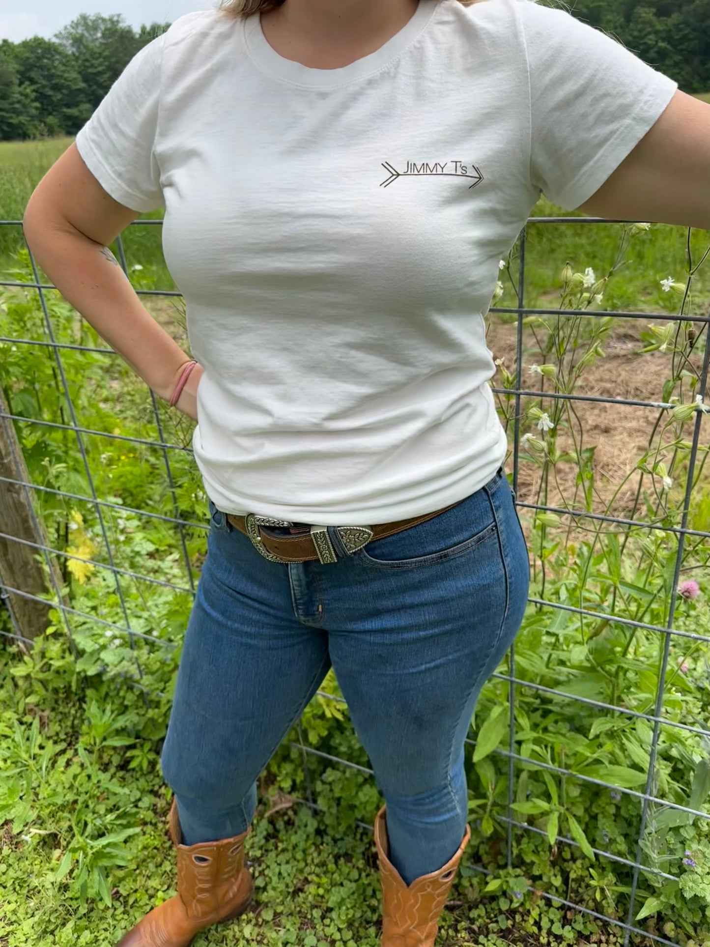 The Women’s All American T Shirt in White