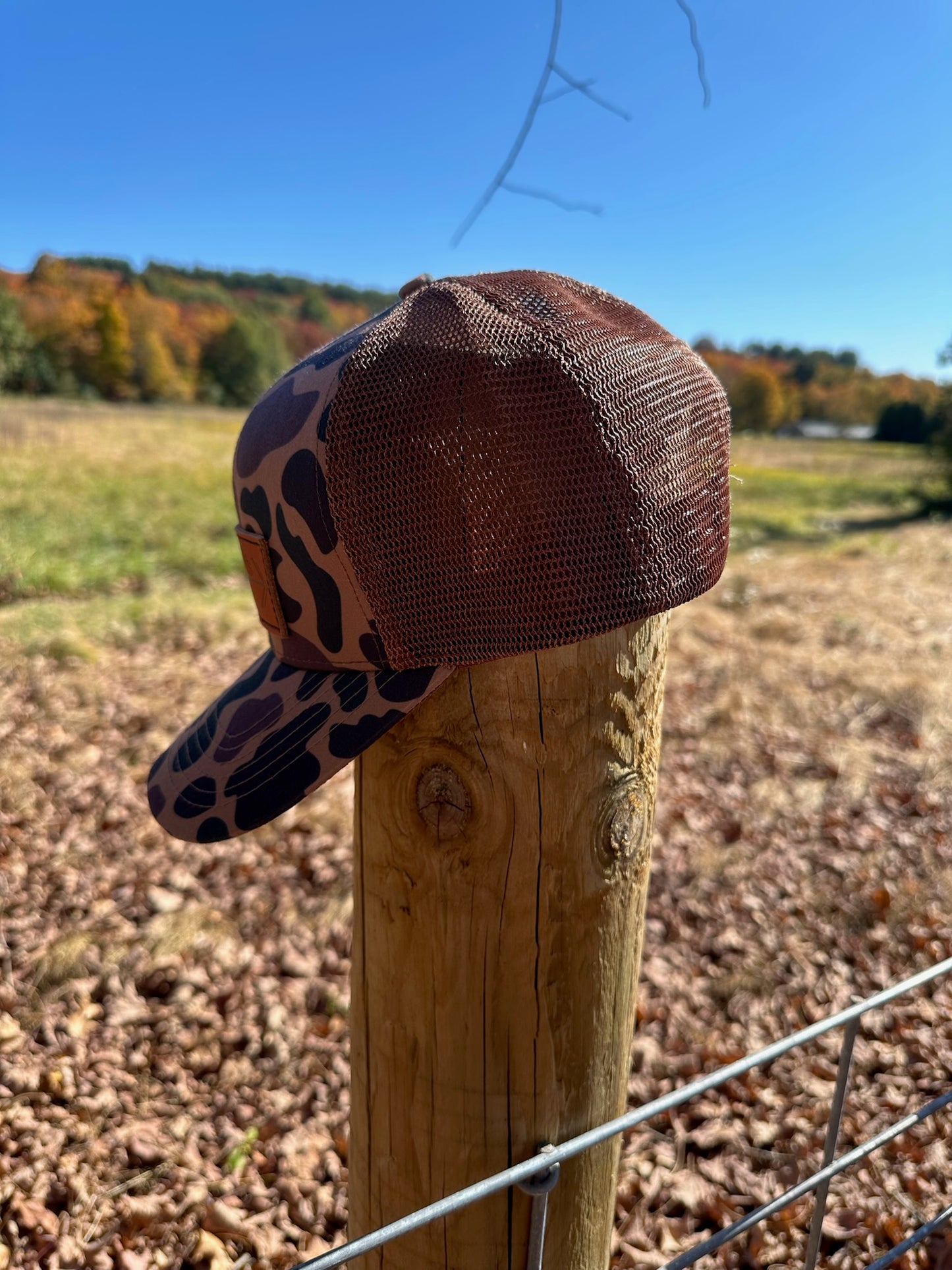 Retro Camo Trucker Hat