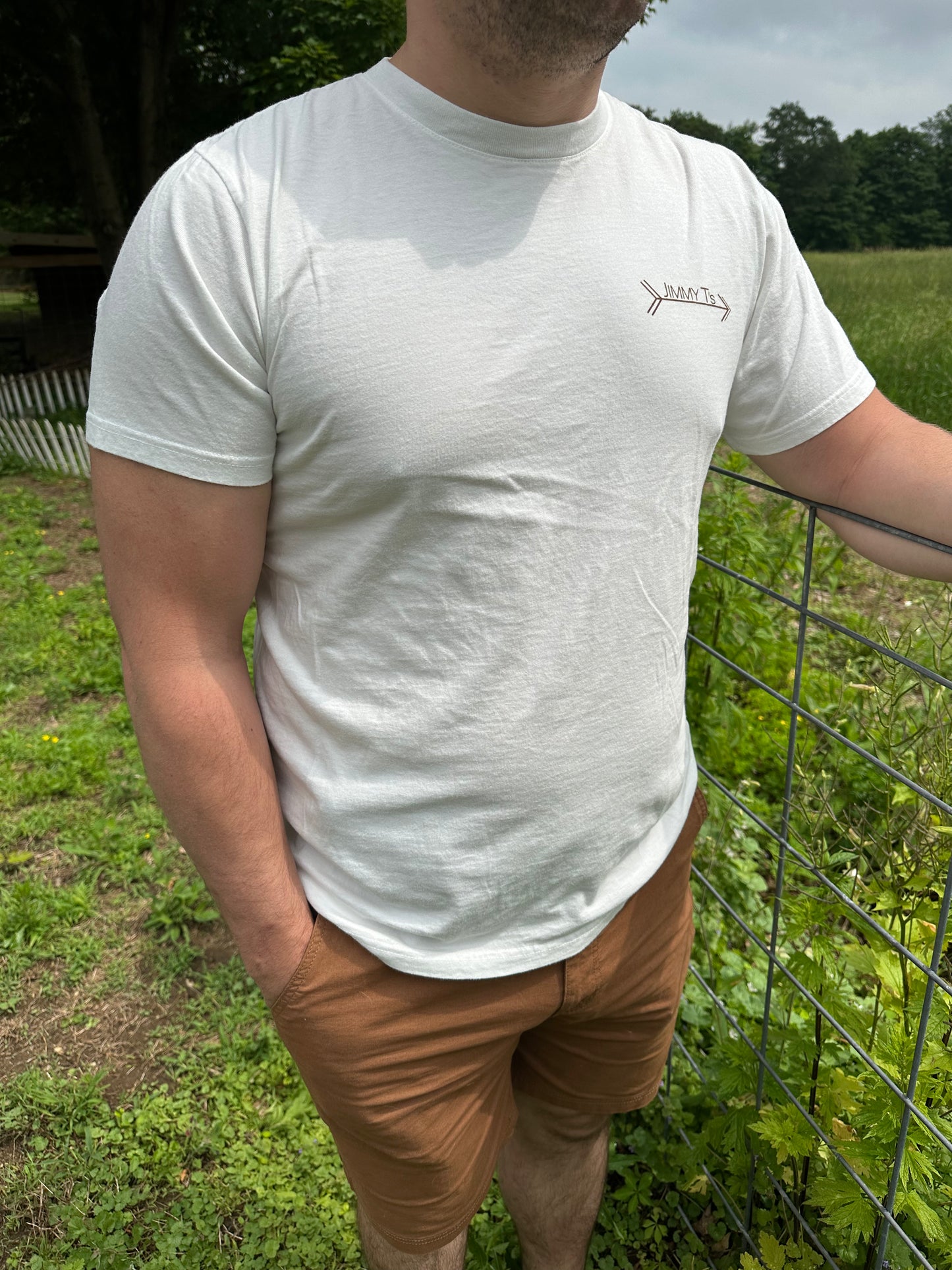 The Men’s All American T Shirt in White
