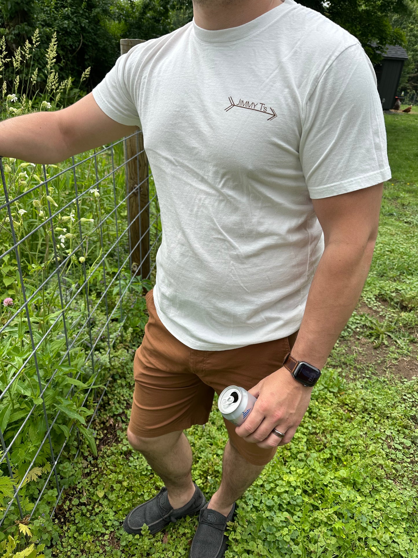The Men’s All American T Shirt in White