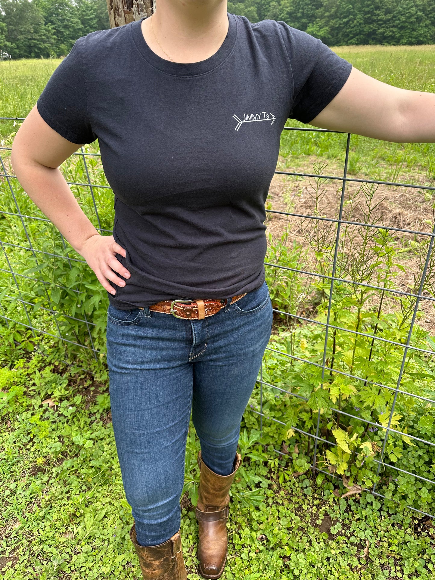 The Women’s All American T Shirt in Black