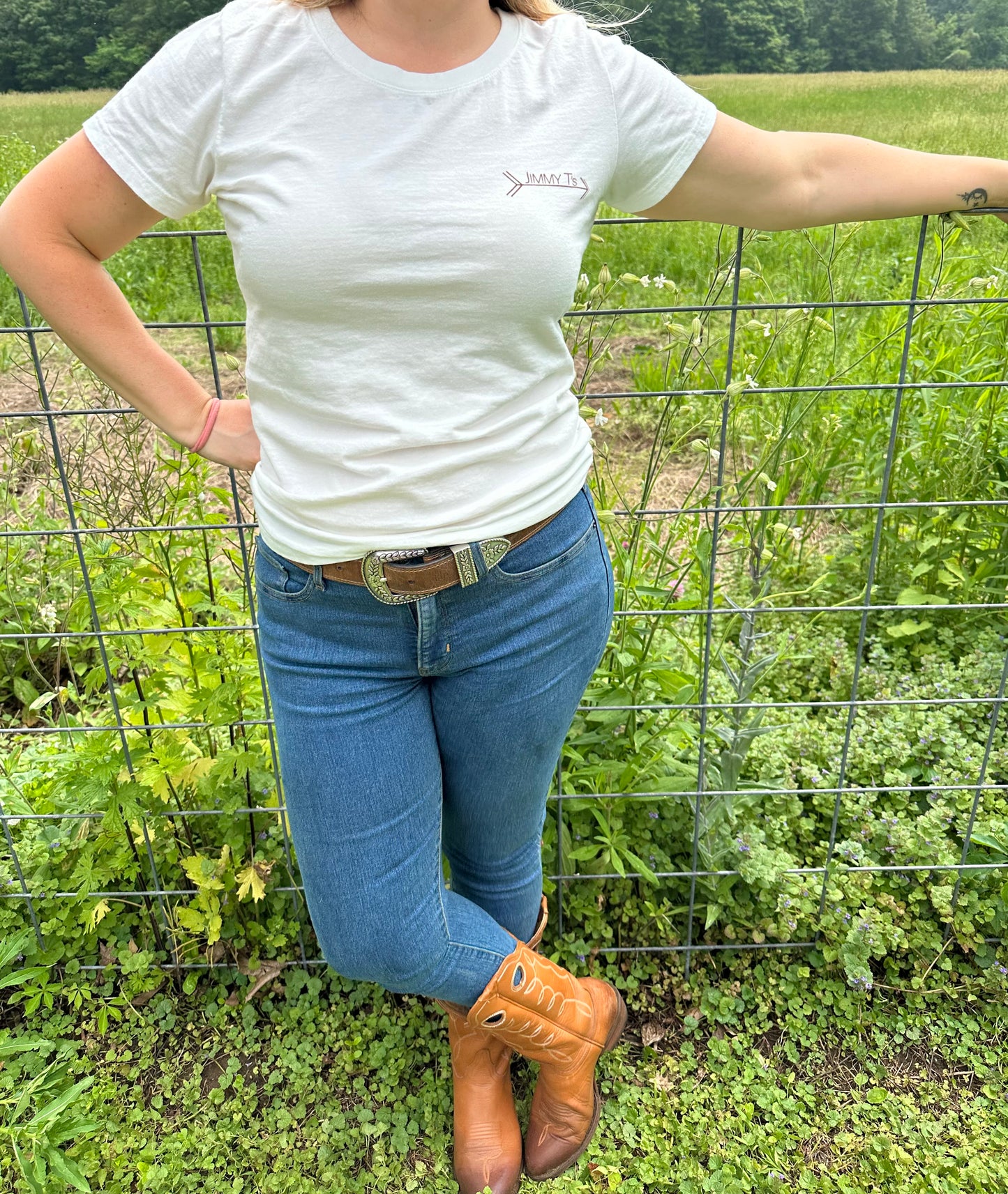 The Women’s All American T Shirt in White
